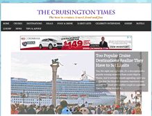 Tablet Screenshot of cruisington.com